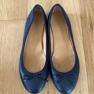 J.Crew black ballet flats